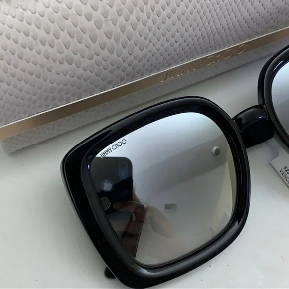 Jimmy Choo Cait NS8 - Black Glitter display picture 1